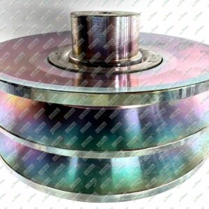 ED269- TENSIONER PULLEY 2XSPB 122MM VOLVO B11 TOP