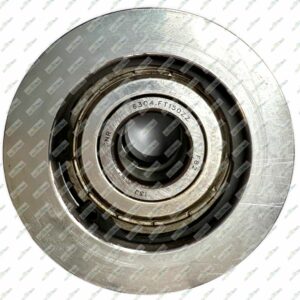 ED386- RETURN PULLEY 77MM FLAT