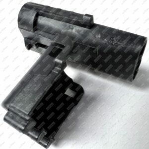 EL105- DELPHI WEATHERPACK PLUG 2 PIN MALE PINS