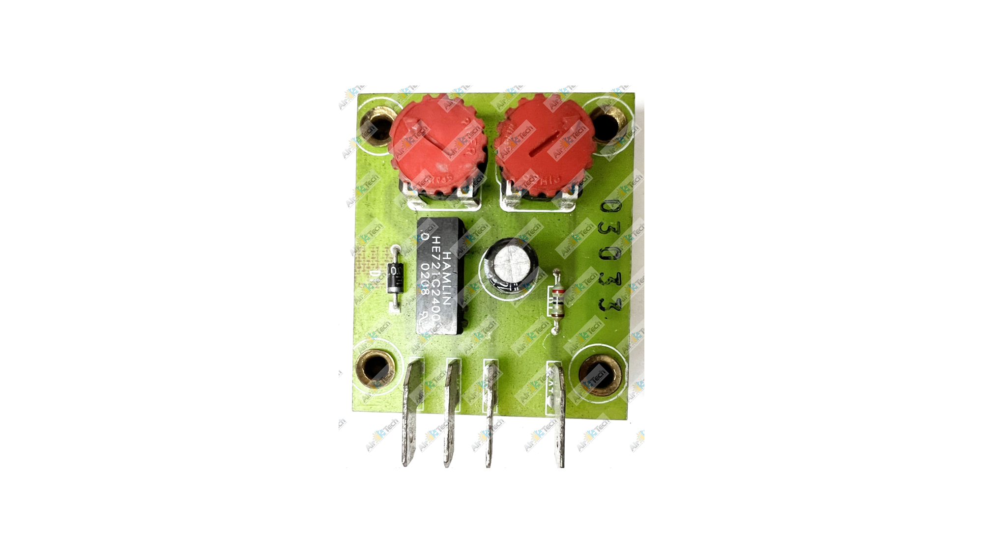 EL115- FAN SPEED PLATE 2 STEP 4 X 90 DEG TERMINALS – AirTech
