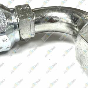 HS109- FITTING NIPPLE -10 X 90 FLARE