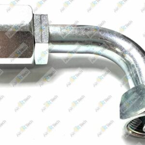 HS196- NIPPLE EATON -12 X 90 ORING TO -16 HOSE