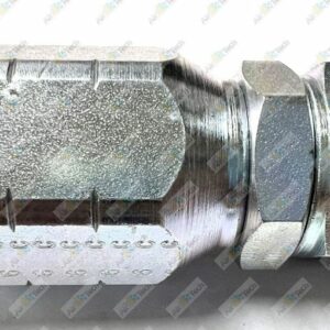 HS291- NIPPLE MANULI -10 FL STRT TO -12 HOSE