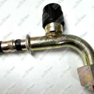 HS297- NIPPLE REFRIMASTER -8 X 90 ORING WITH HP PORT