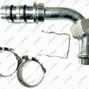 HS303- NIPPLE EATON CLICK KIT -12 ORING X 90 TO -16 HOSE
